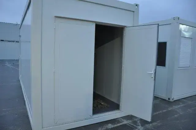 Double Entrance Doors for Modular Buildings
