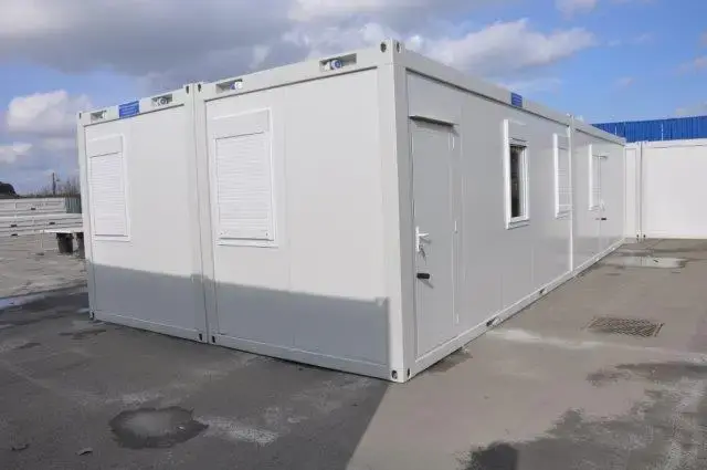 40×16 four bay open plan portable building