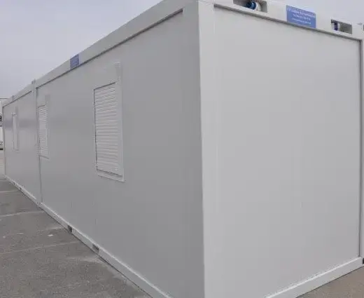 40×8 portable 2 bay office thumbnail 2