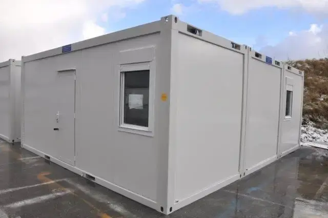 three bay modular office
